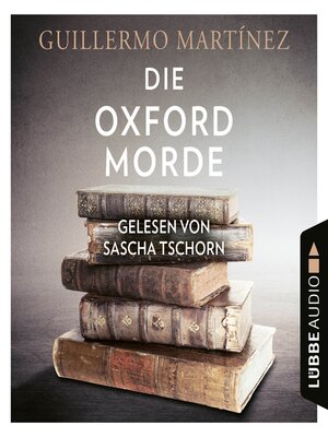 cover image of Die Oxford-Morde